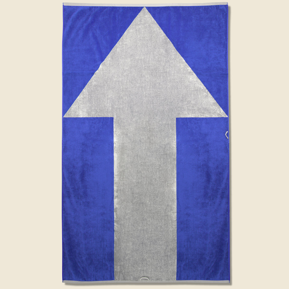 Lateral Objects Up Towel - Grey/Blue