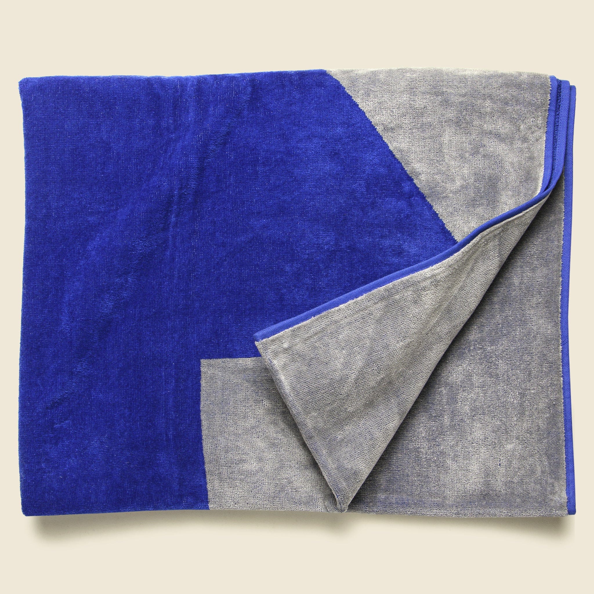 
                          Up Towel - Grey/Blue - Lateral Objects - STAG Provisions - Gift - Towel
                        