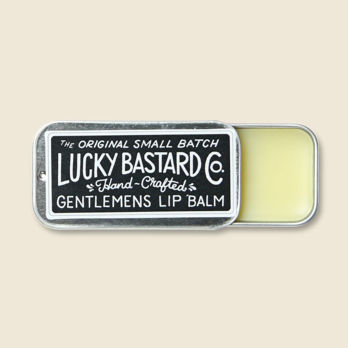 Lucky Bastard Co Gentlemens Lip Balm Tin