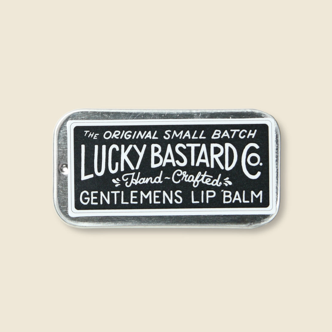 Gentlemens Lip Balm Tin - Lucky Bastard Co - STAG Provisions - Chemist - Lip Balm