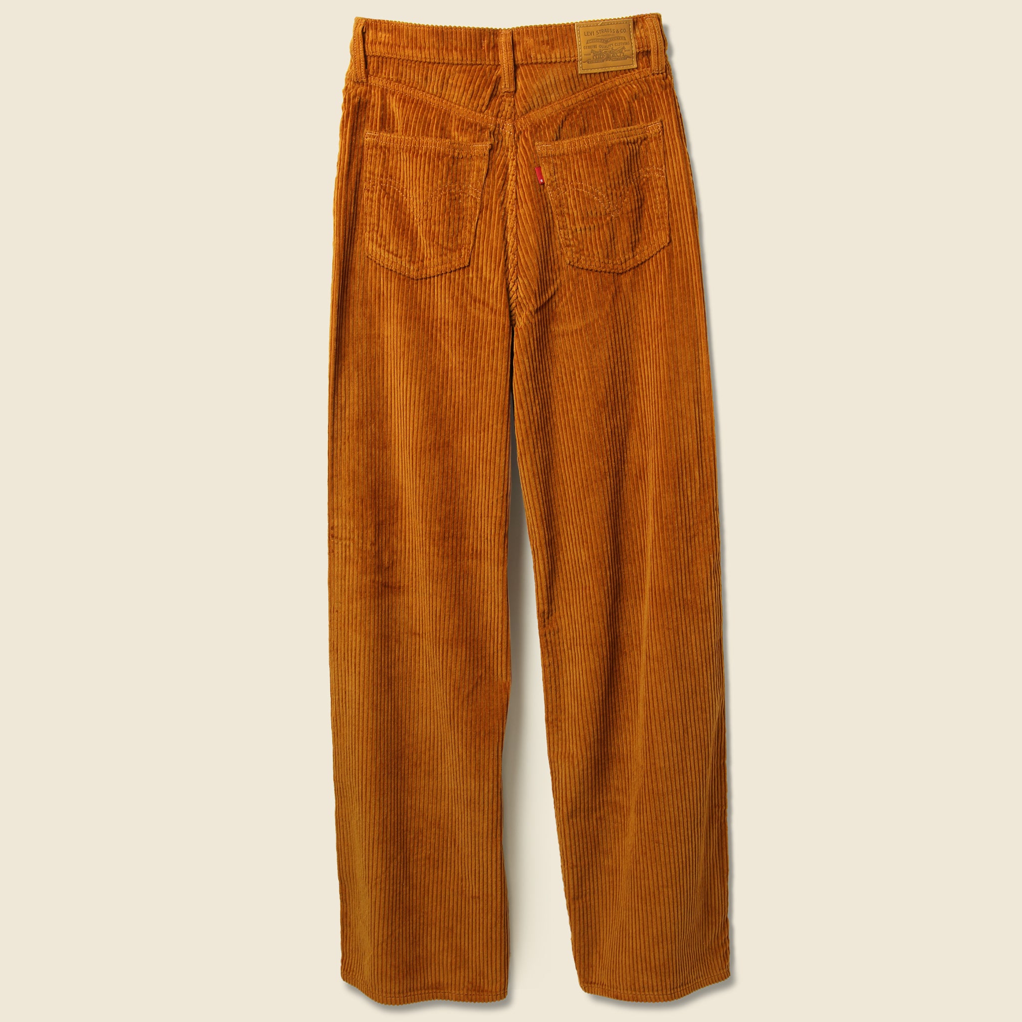 
                          Ribcage Wide Leg Corduroys - Caramel - Levis Premium - STAG Provisions - W - Pants - Twill
                        