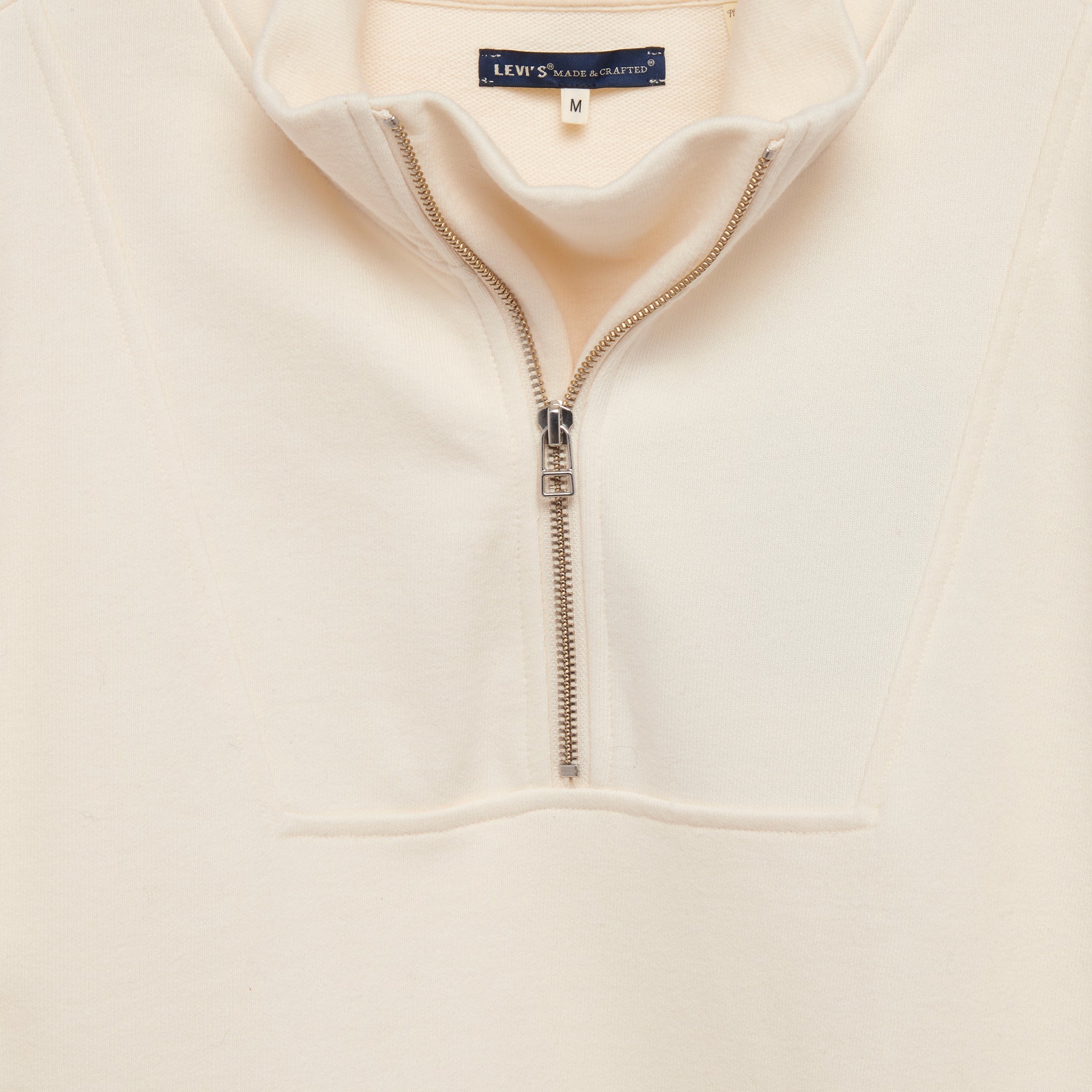 
                          Fireside Fleece Pullover - Sunny Cream - Levis Made &amp; Crafted - STAG Provisions - W - Tops - L/S Fleece
                        