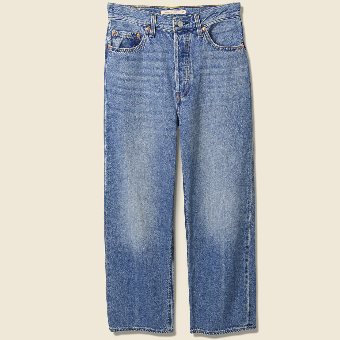 Levis Premium Ribcage Straight Ankle Jean - At The Ready