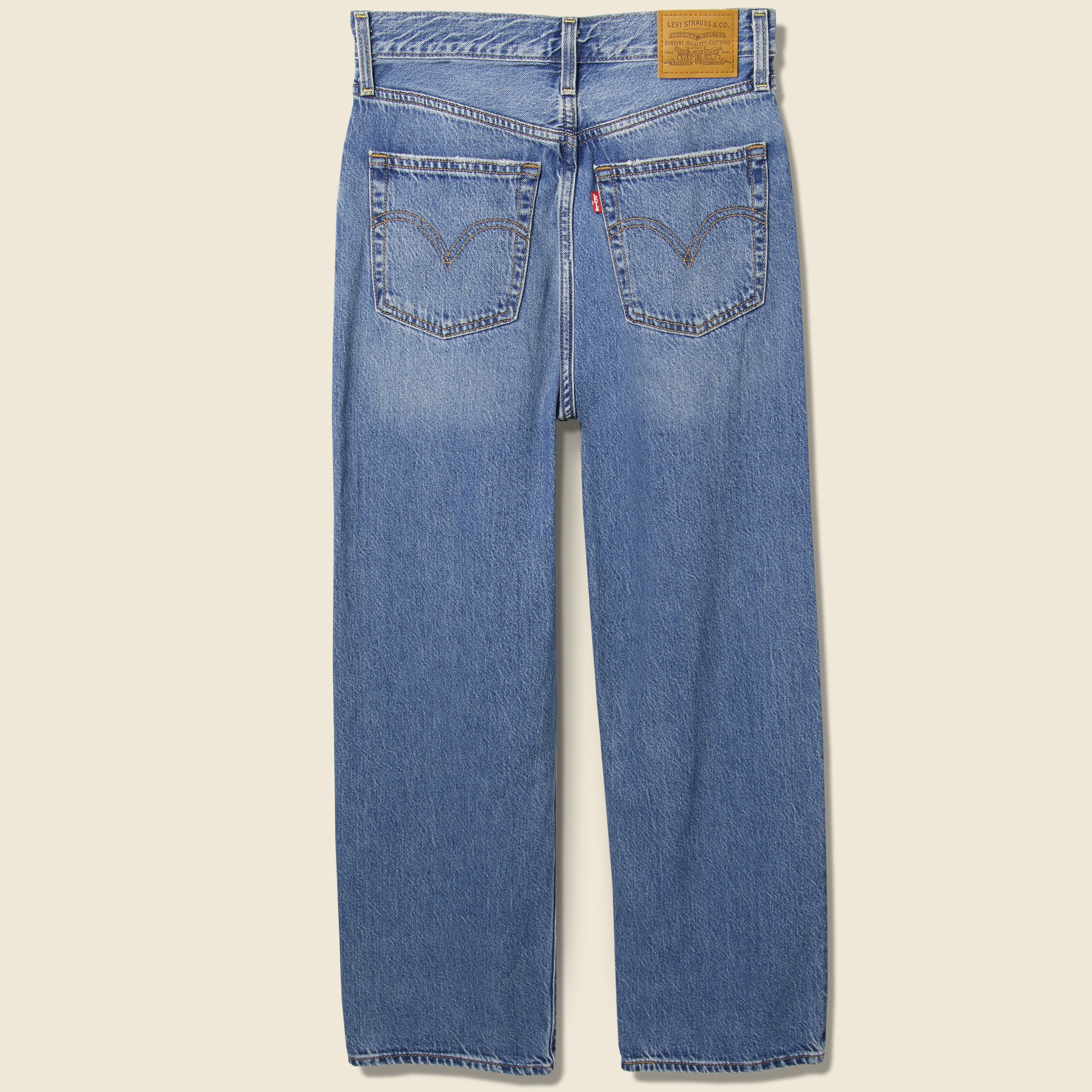 
                          Ribcage Straight Ankle Jean - At The Ready - Levis Premium - STAG Provisions - W - Pants - Denim
                        