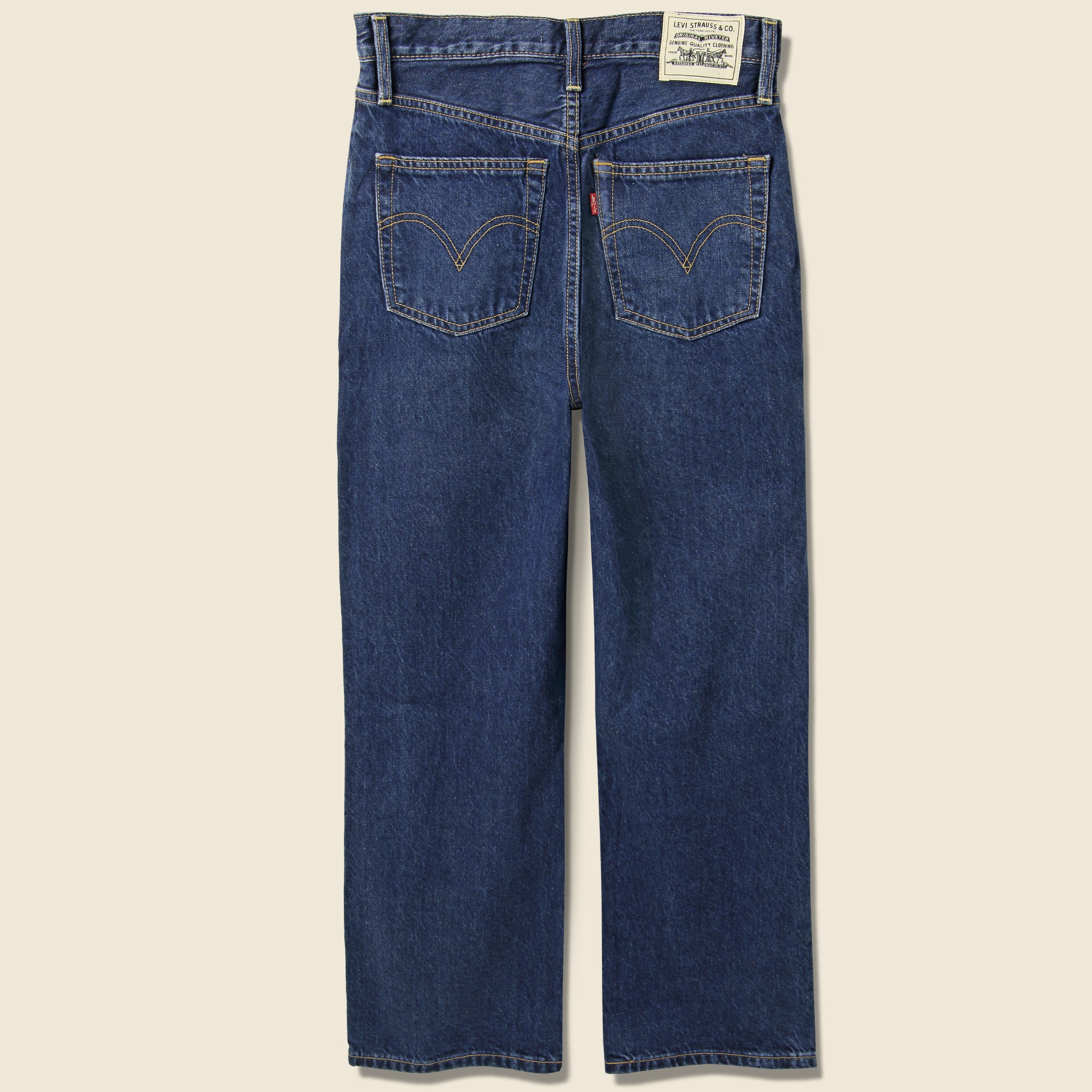 
                          Ribcage Straight Ankle Jean - Ground Swell - Levis Premium - STAG Provisions - W - Pants - Denim
                        