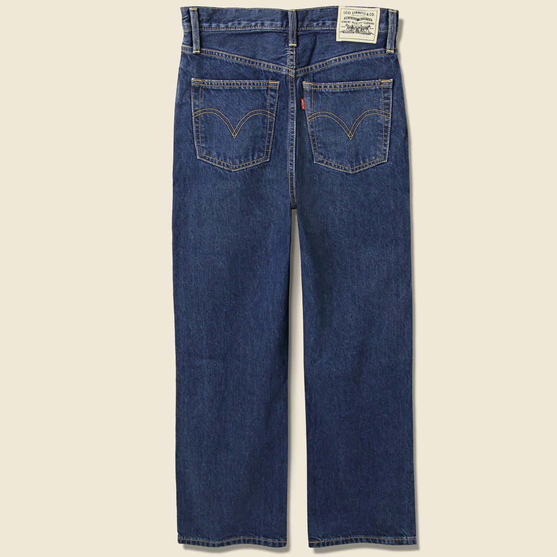 Ribcage Straight Ankle Jean - Ground Swell - Levis Premium - STAG Provisions - W - Pants - Denim