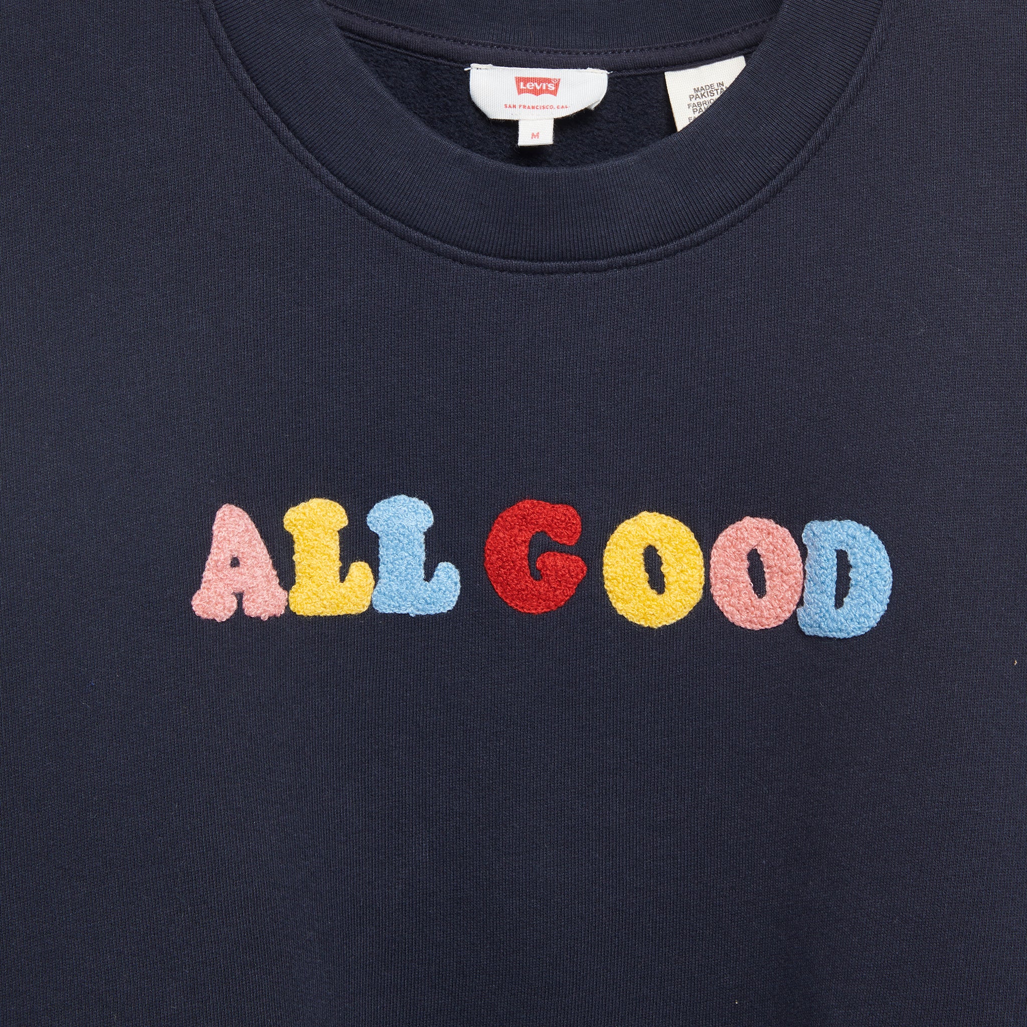 
                          ALL GOOD Fleece Crew Sweatshirt - Salute Navy - Levis Premium - STAG Provisions - W - Tops - L/S Fleece
                        