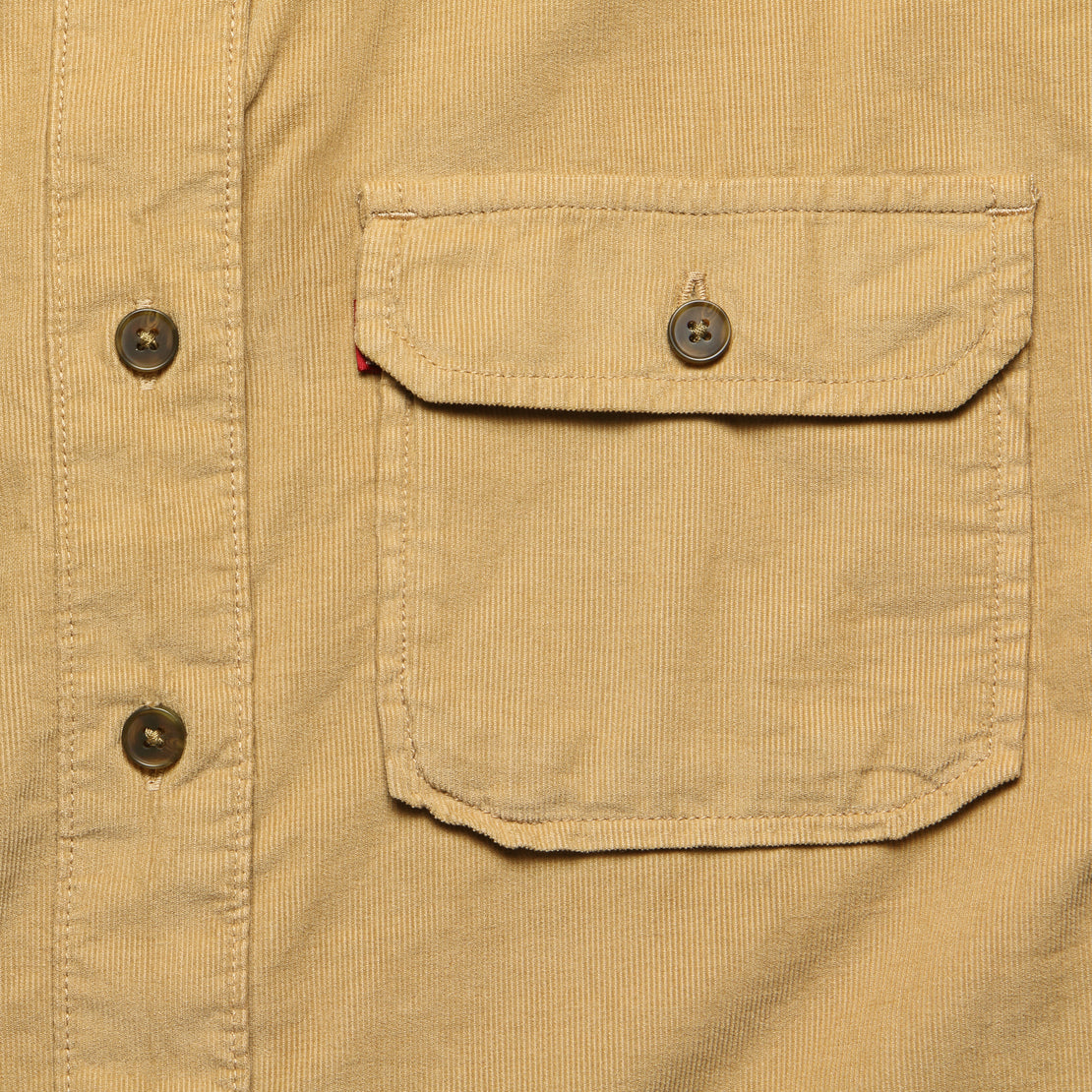 Olsen Corduroy Utility Shirt - Iced Coffee - Levis Premium - STAG Provisions - W - Tops - L/S Woven