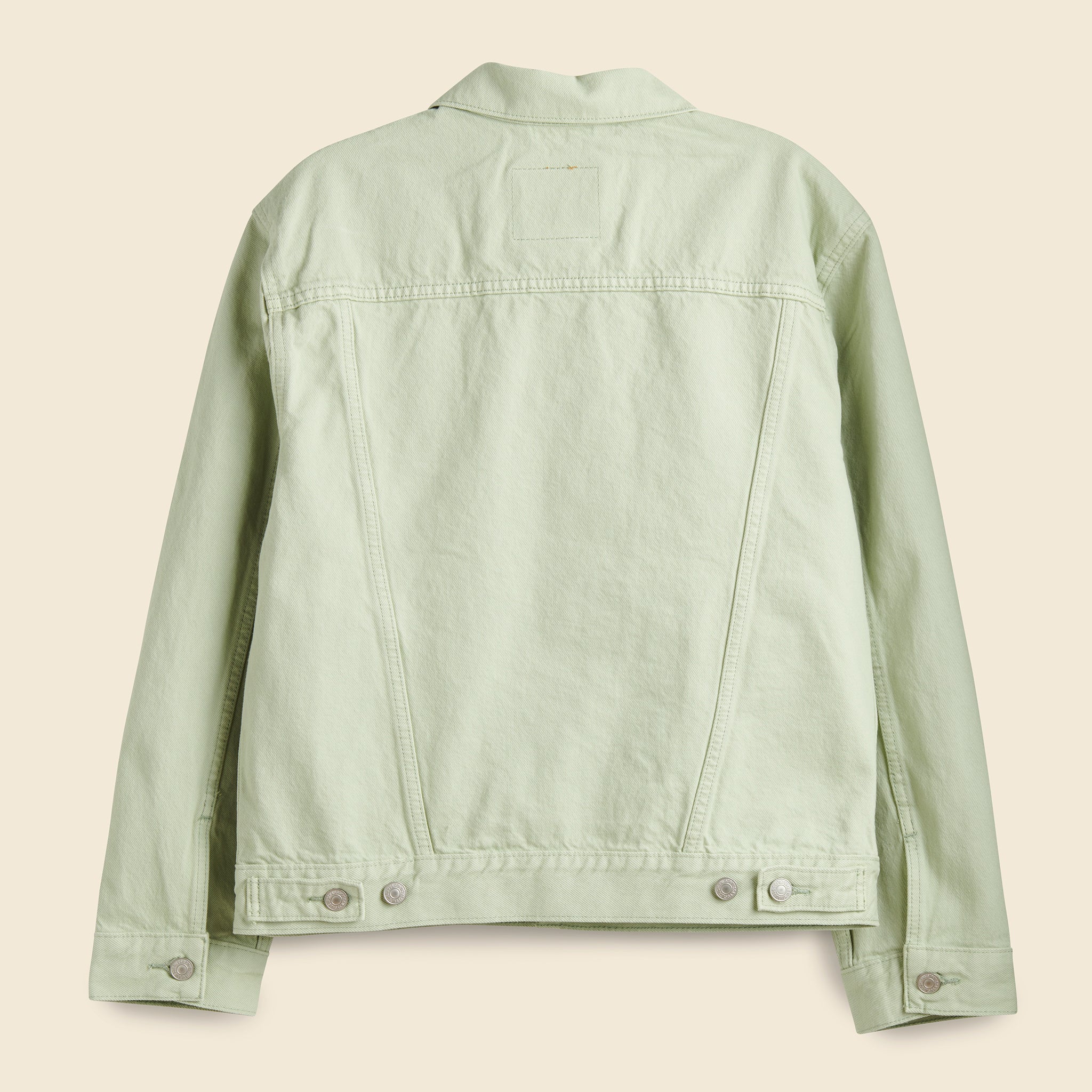 
                          Ex-Boyfriend Trucker Jacket - Desert Sage - Levis Premium - STAG Provisions - W - Outerwear - Coat/Jacket
                        