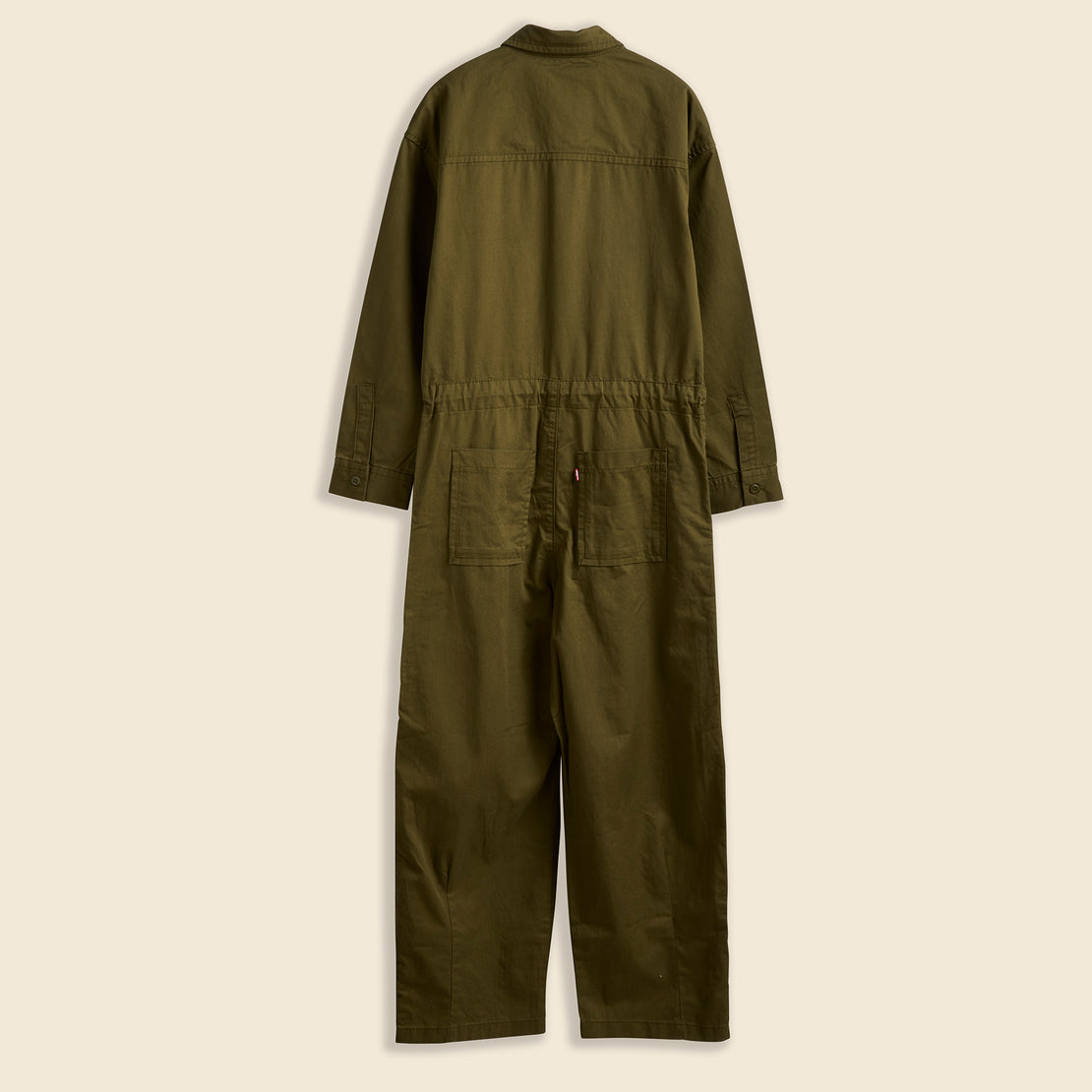Baggy Surplus Jumpsuit - Dark Olive - Levis Premium - STAG Provisions - W - Onepiece - Jumpsuit