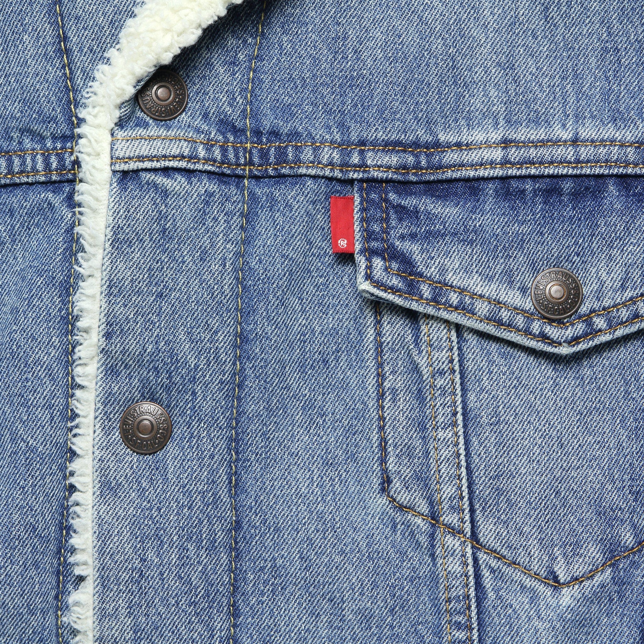 Type III Sherpa Trucker Jacket - Other Side - Levis Premium - STAG Provisions - Outerwear - Coat / Jacket