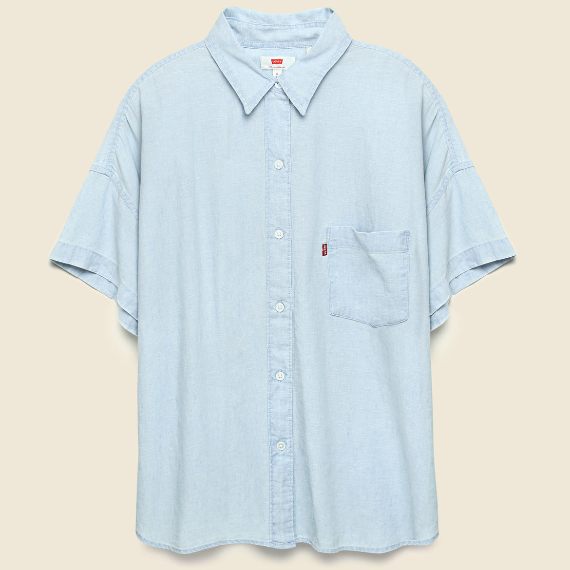 Levis Premium Alexandra Shirt - Light Mid Wash