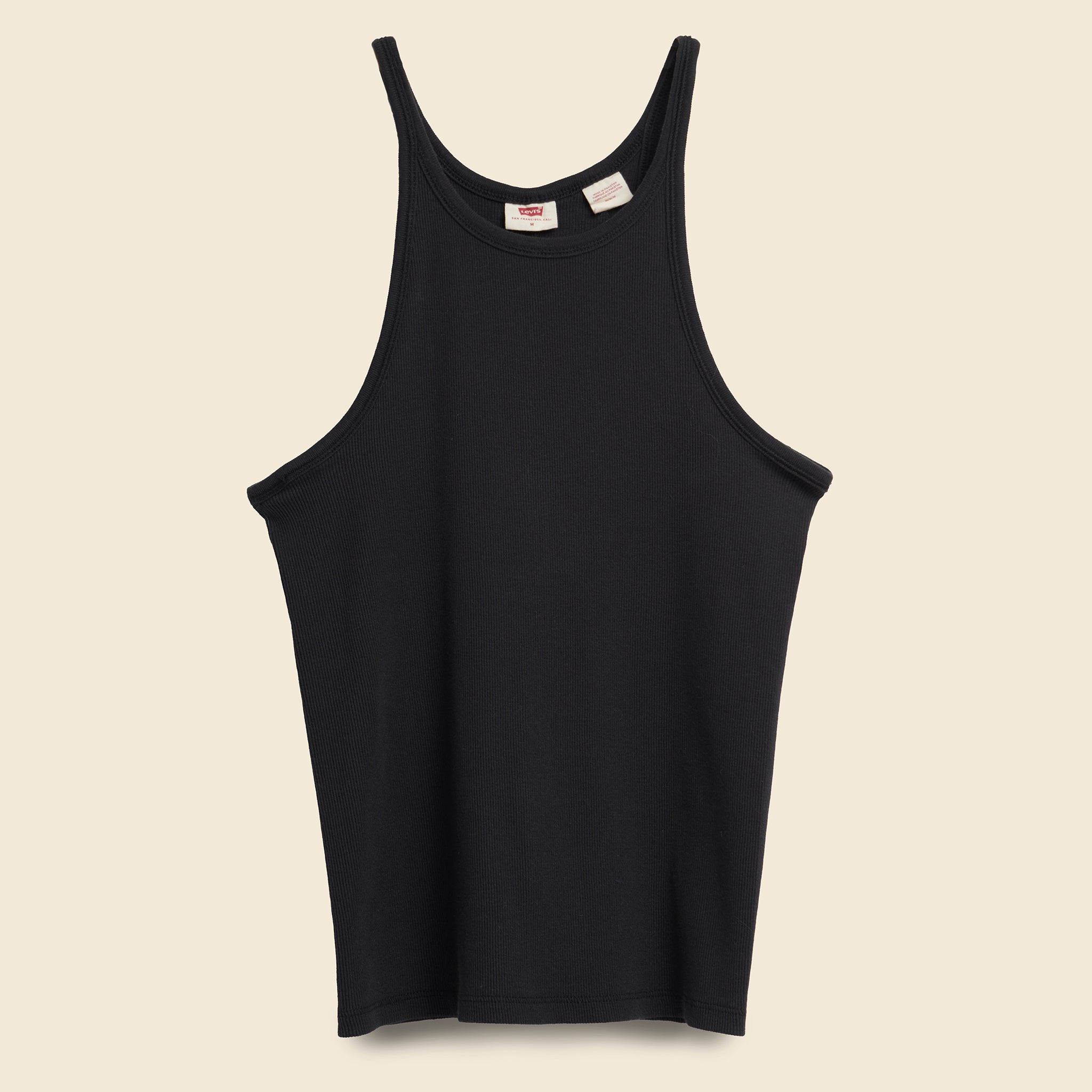 
                          High Neck Tank - Caviar - Levis Premium - STAG Provisions - W - Tops - Sleeveless
                        