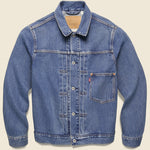 Type 1 Trucker Jacket - Railroad Stripe - Levis Premium - STAG Provisions - Outerwear - Coat / Jacket