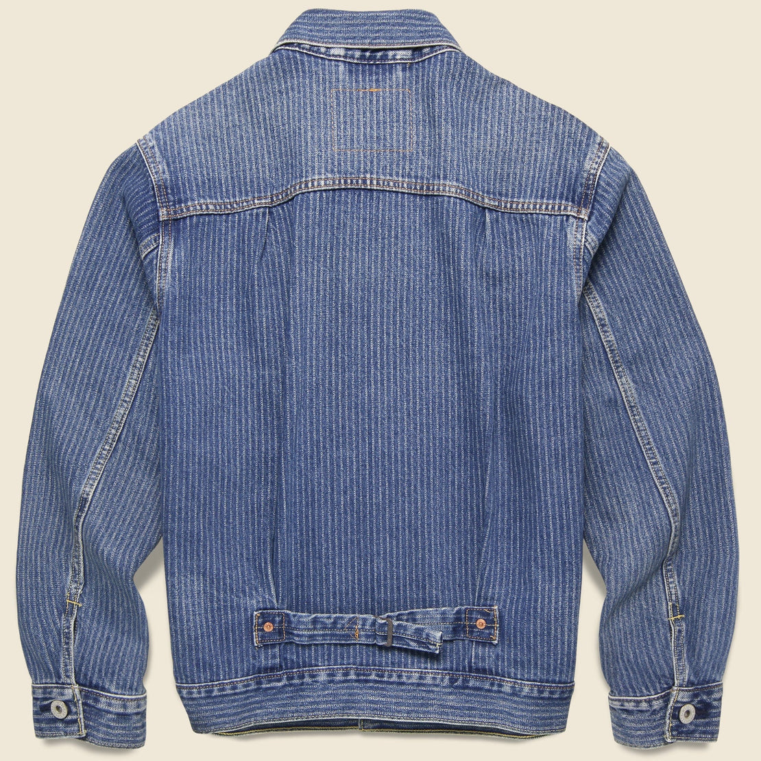 Type 1 Trucker Jacket - Railroad Stripe