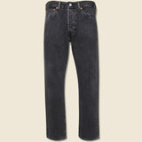 501 Straight Jean - Worn in Black - Levis Premium - STAG Provisions - Pants - Denim