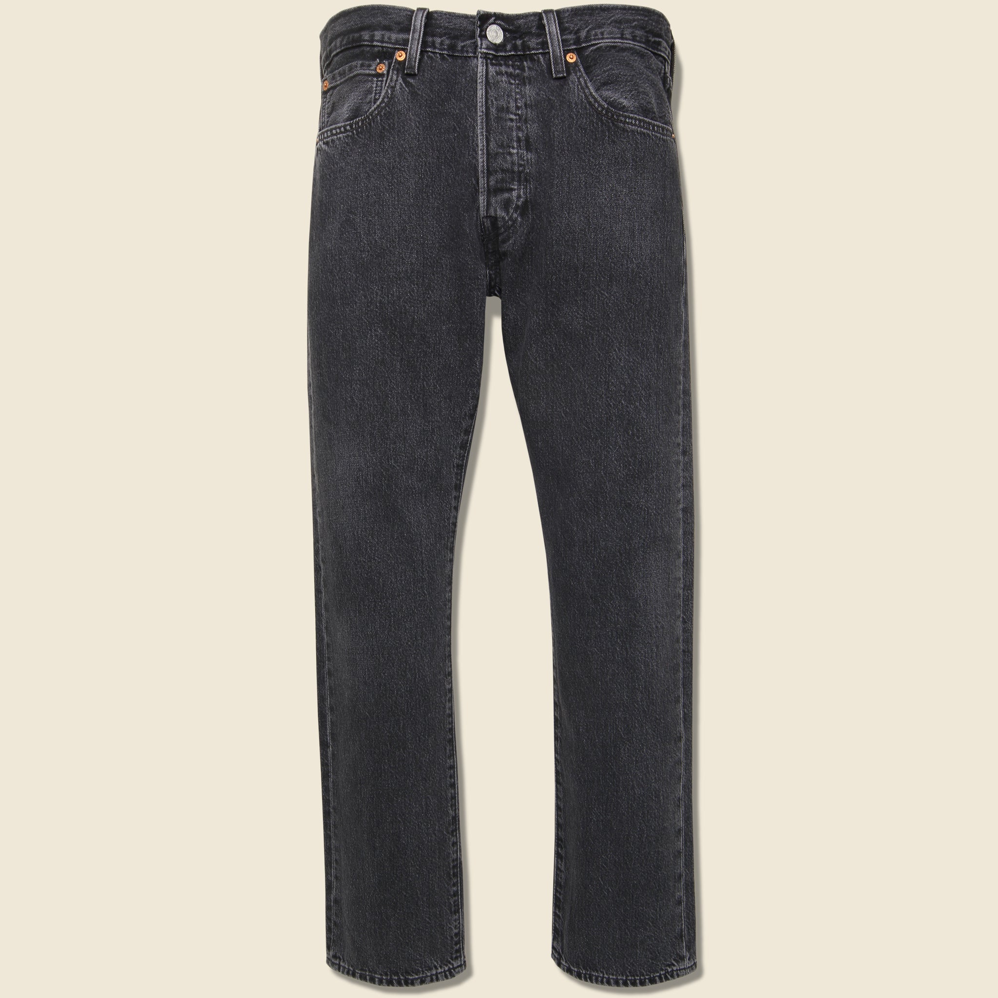 501 Straight Jean - Worn in Black - Levis Premium - STAG Provisions - Pants - Denim