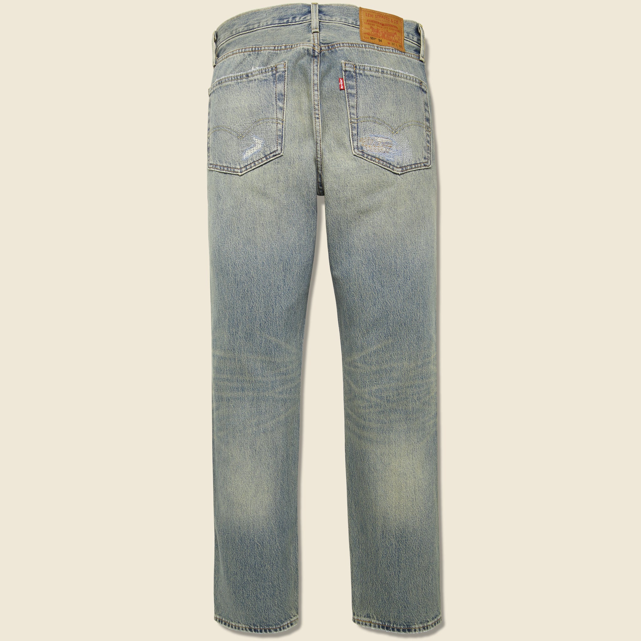 
                          501 &#39;54 Destructed Jean - Light Indigo - Levis Premium - STAG Provisions - Pants - Denim
                        