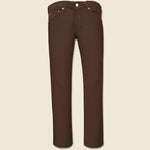 511 Slim Jean - Brown - Levis Premium - STAG Provisions - Pants - Denim