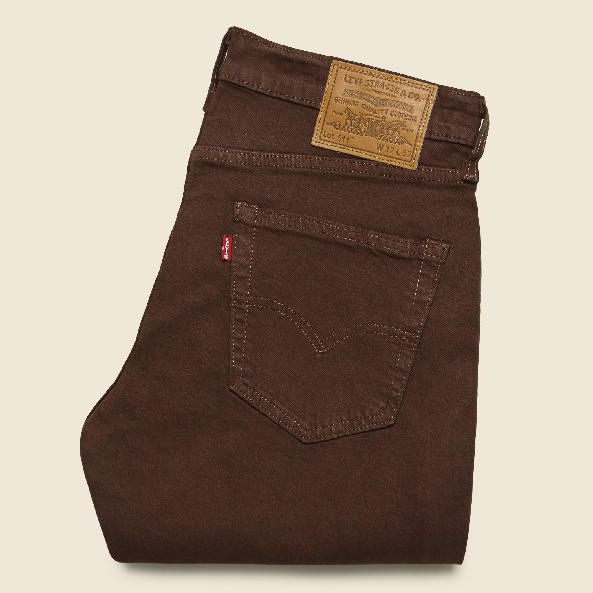 
                          511 Slim Jean - Brown - Levis Premium - STAG Provisions - Pants - Denim
                        