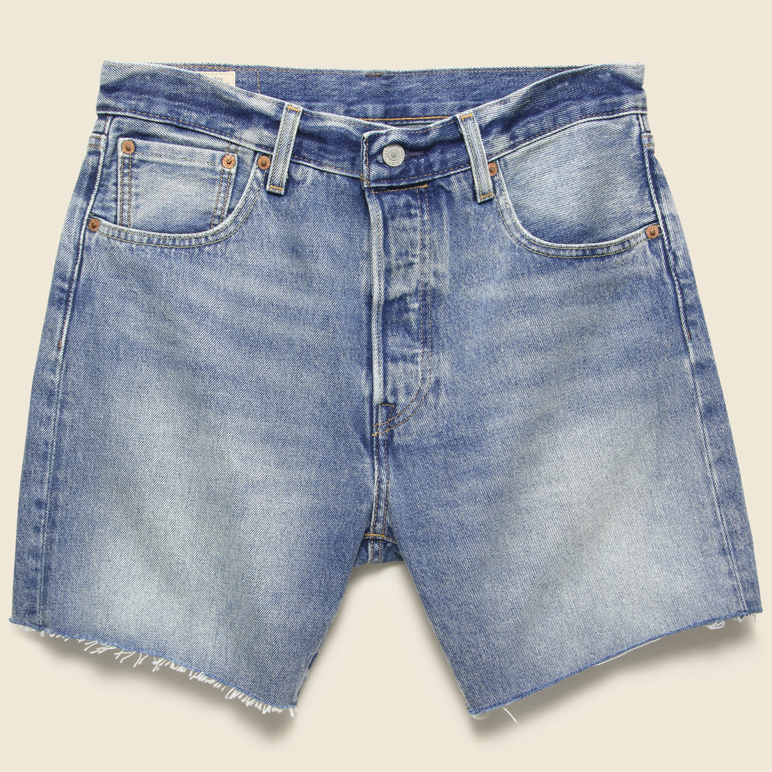 Levis Premium 501 '93 Shorts - Light Indigo Stonewash