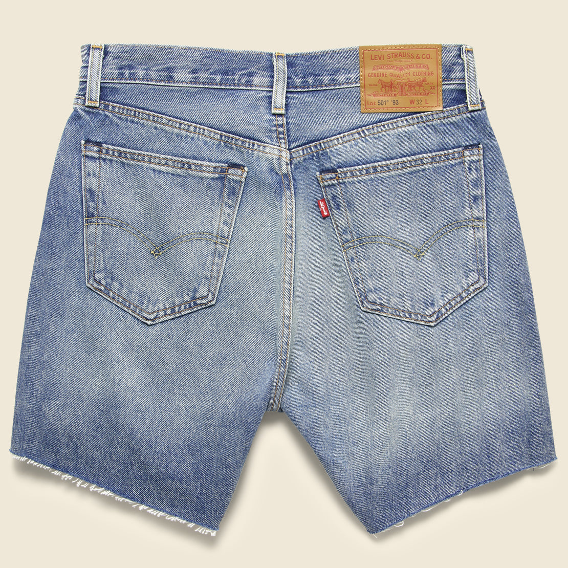 501 '93 Shorts - Light Indigo Stonewash - Levis Premium - STAG Provisions - Shorts - Solid