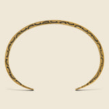 Durango Cuff - Brass - LHN Jewelry - STAG Provisions - Accessories - Cuffs