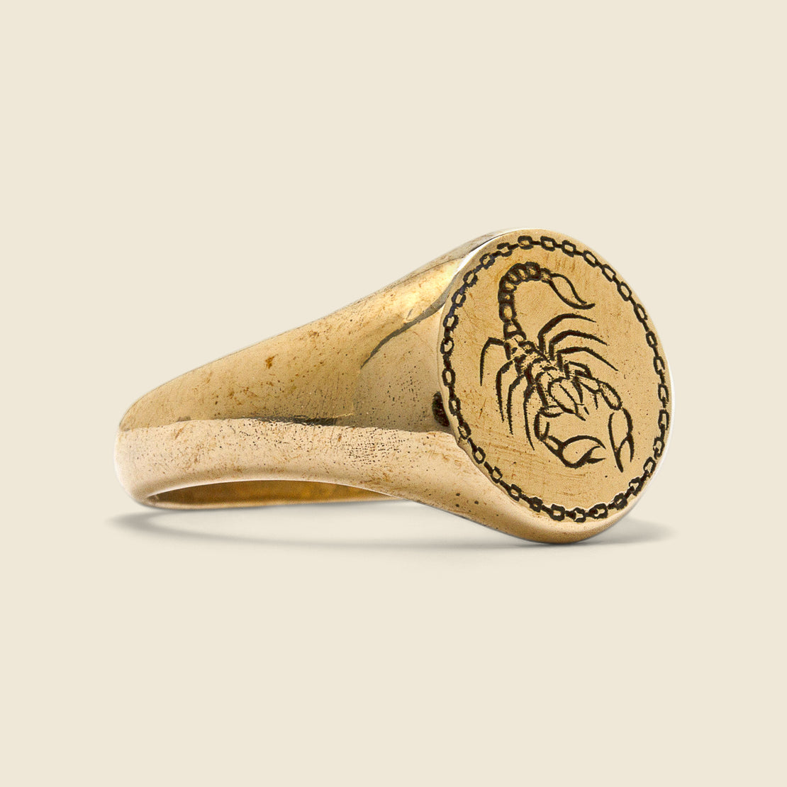 LHN Jewelry Scorpion Ring - Brass