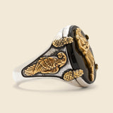 Tropical Hula Girl Ring - Onyx/Sterling - LHN Jewelry - STAG Provisions - Accessories - Rings