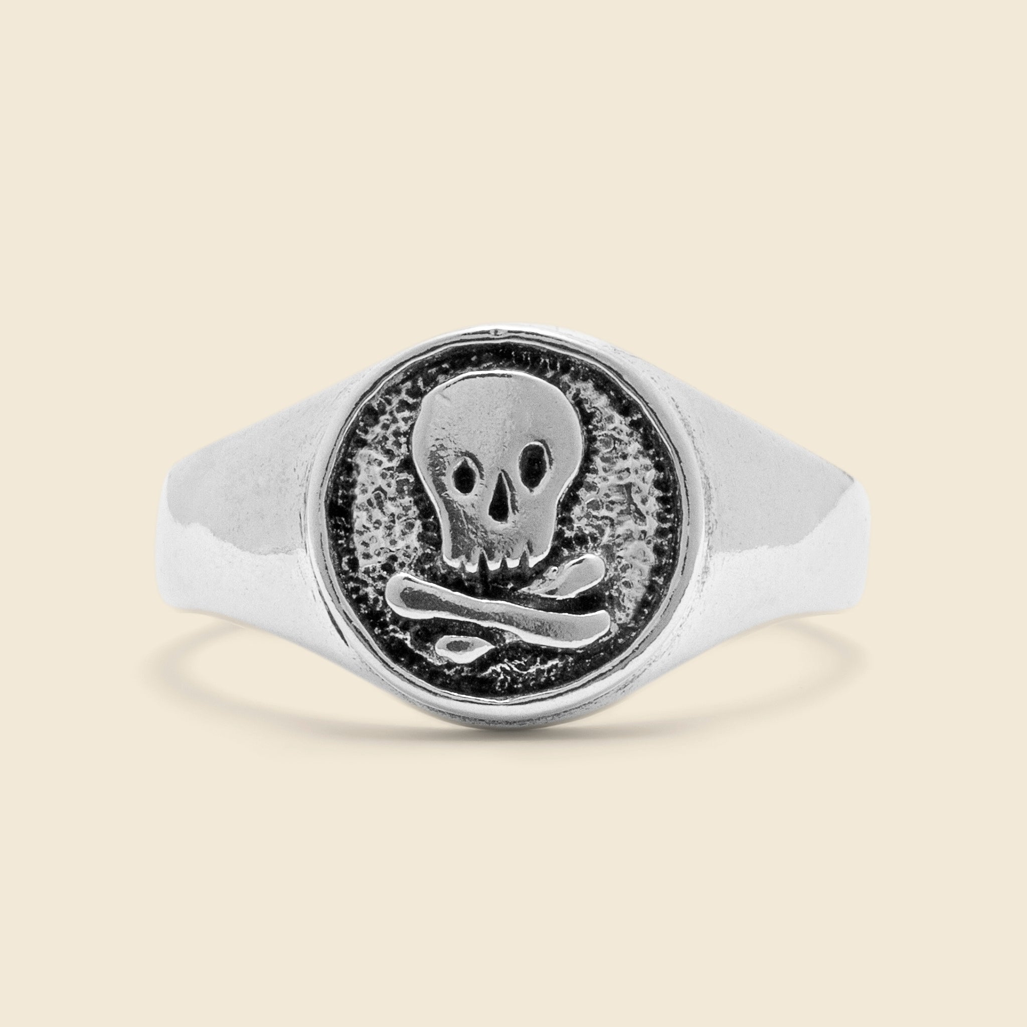 
                          Mini Skull Ring - Silver - LHN Jewelry - STAG Provisions - Accessories - Rings
                        