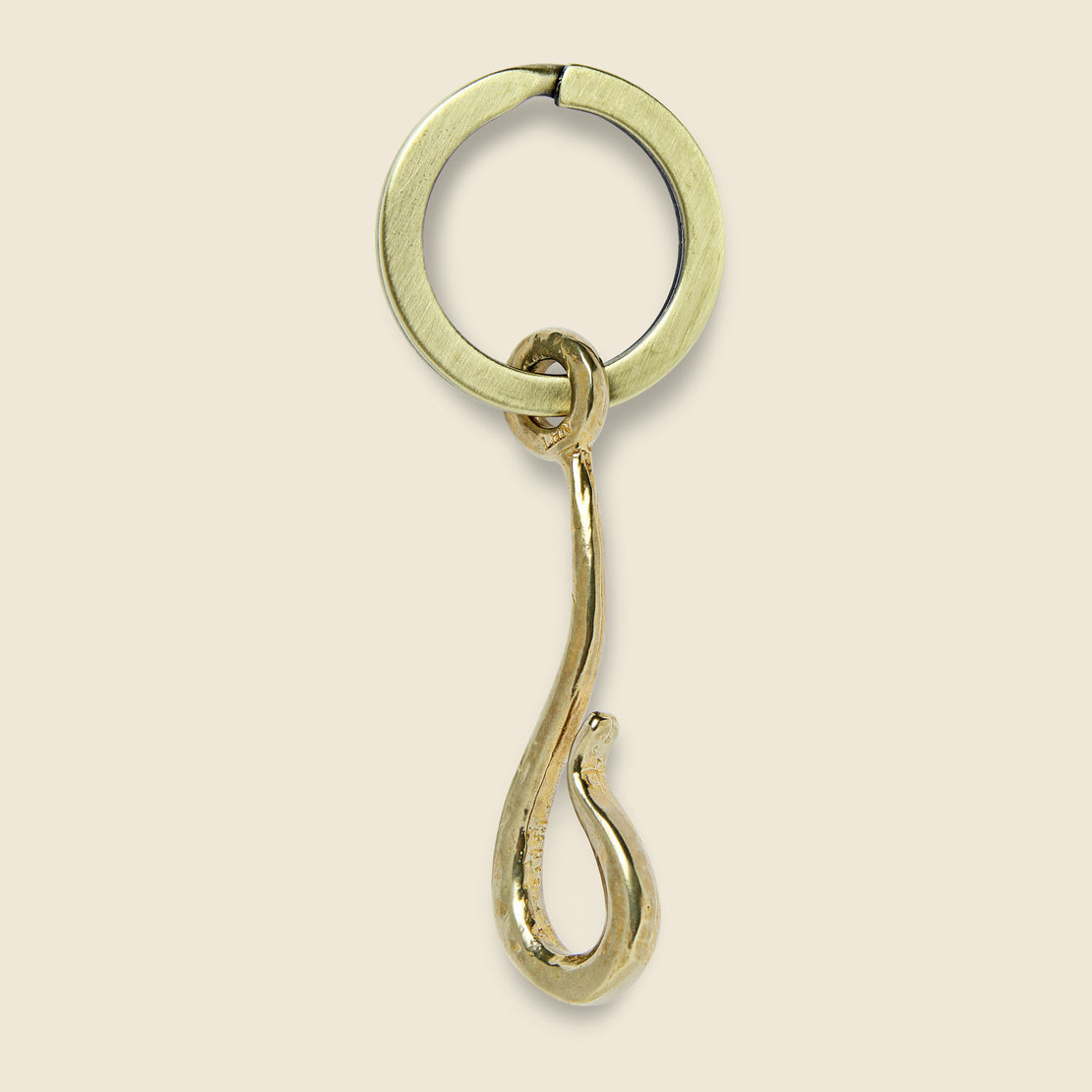 LHN Jewelry Hook Key Ring II - Brass