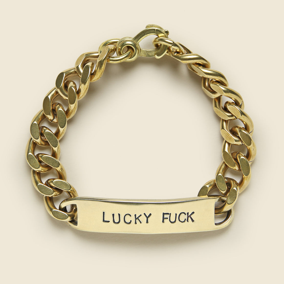 LHN Jewelry ID Bracelet - Lucky Fuck