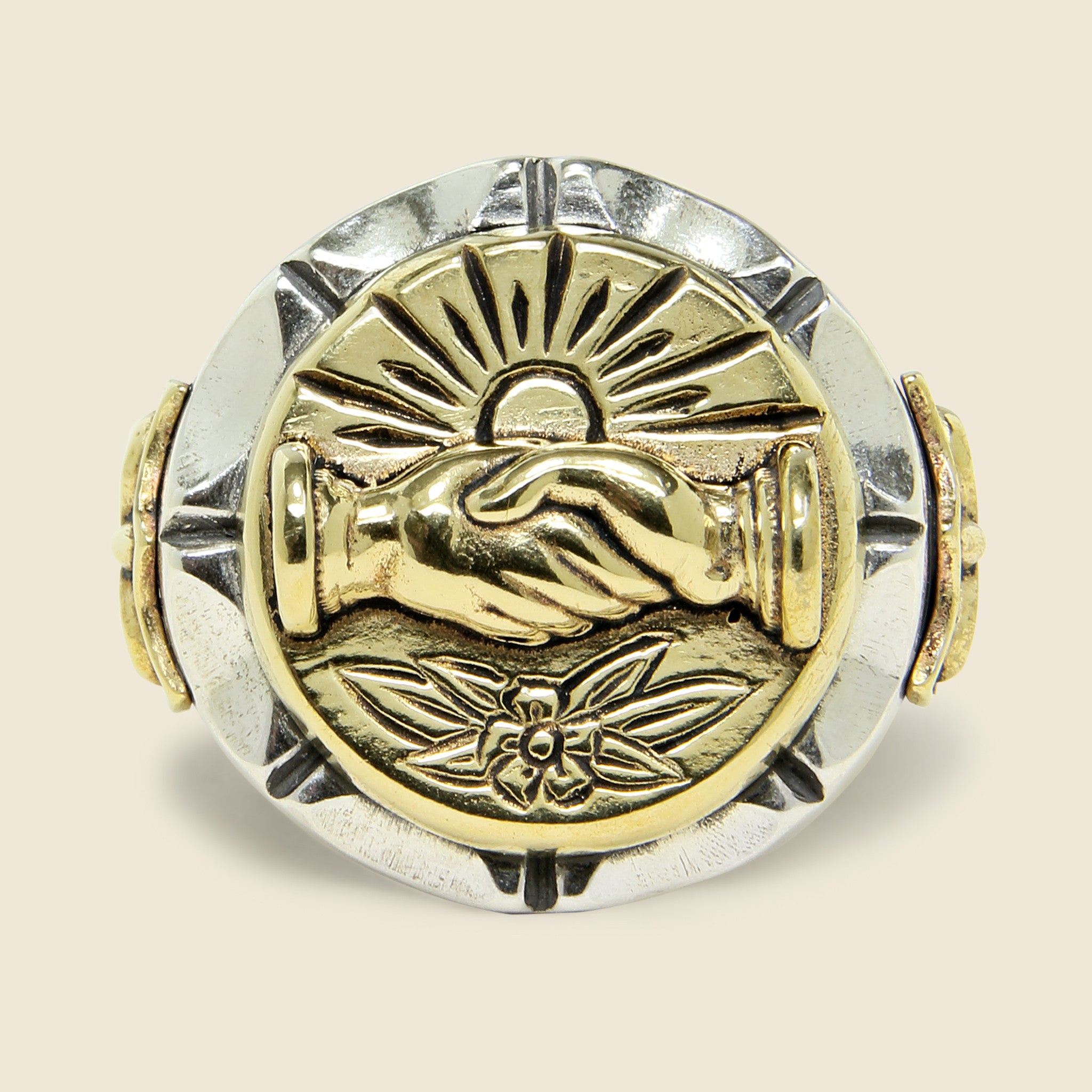 
                          Fellowship Souvenir Ring - Silver/Brass - LHN Jewelry - STAG Provisions - Accessories - Rings
                        