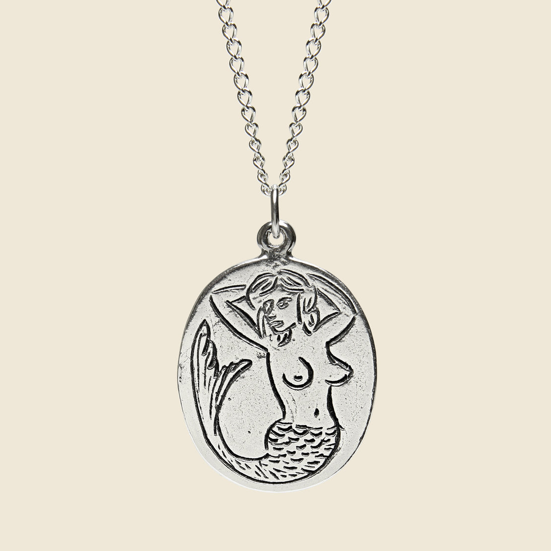 LHN Jewelry Mermaid Necklace - Sterling Silver