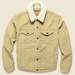 Sherpa Trucker Jacket - True Cord Chino - Levis Premium - STAG Provisions - Outerwear - Coat / Jacket