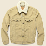 Sherpa Trucker Jacket - True Cord Chino - Levis Premium - STAG Provisions - Outerwear - Coat / Jacket