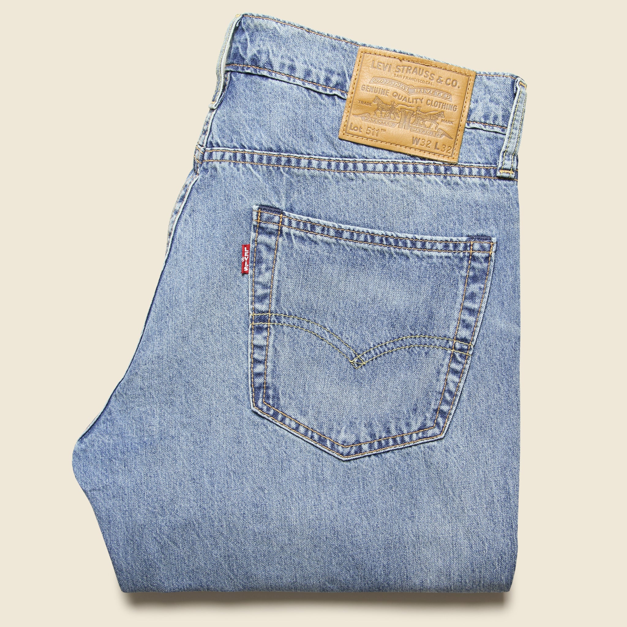 511 Slim Jean - English Channel - Levis Premium - STAG Provisions - Pants - Denim
