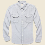 Jackson Worker Shirt - Grizzly Graphite - Levis Premium - STAG Provisions - Tops - L/S Woven - Other Pattern