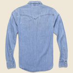 Barstow Denim Western Shirt - Red Cast Stone - Levis Premium - STAG Provisions - Tops - L/S Woven - Solid