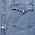 Barstow Denim Western Shirt - Red Cast Stone - Levis Premium - STAG Provisions - Tops - L/S Woven - Solid