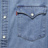 Barstow Denim Western Shirt - Red Cast Stone - Levis Premium - STAG Provisions - Tops - L/S Woven - Solid
