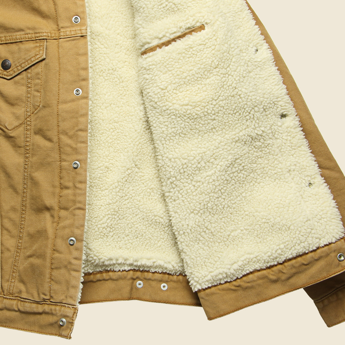 Type III Sherpa Trucker Jacket - Desert Boots - Levis Premium - STAG Provisions - Outerwear - Coat / Jacket