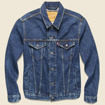 Trucker Jacket - Rough Rinse - Levis Premium - STAG Provisions - Outerwear - Coat / Jacket