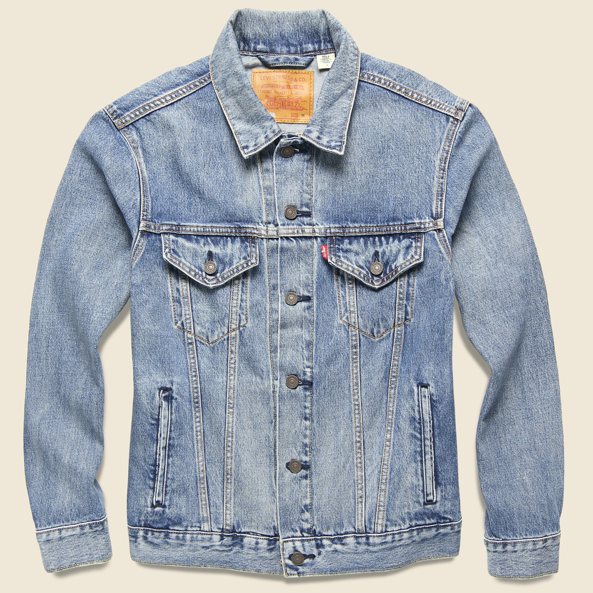 Virgil Trucker Jacket - V.Lite - Levis Premium - STAG Provisions - Outerwear - Coat / Jacket