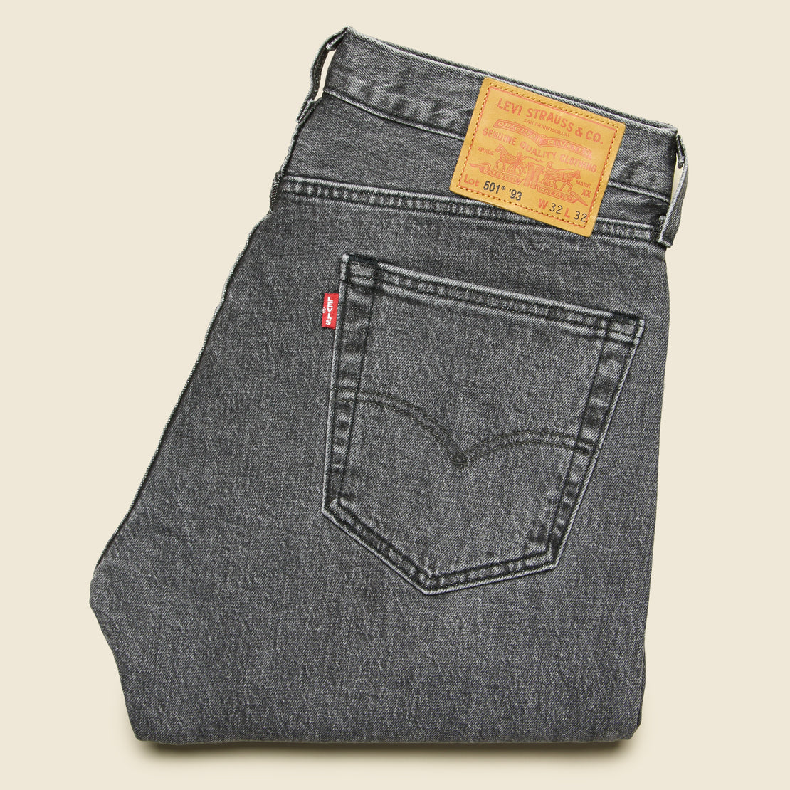 501 '93 Straight Jean - Raisin Stone - Levis Premium - STAG Provisions - Pants - Denim