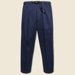 Pull-On Taper Trouser - Navy Pinstripe - Levis Premium - STAG Provisions - Pants - Twill