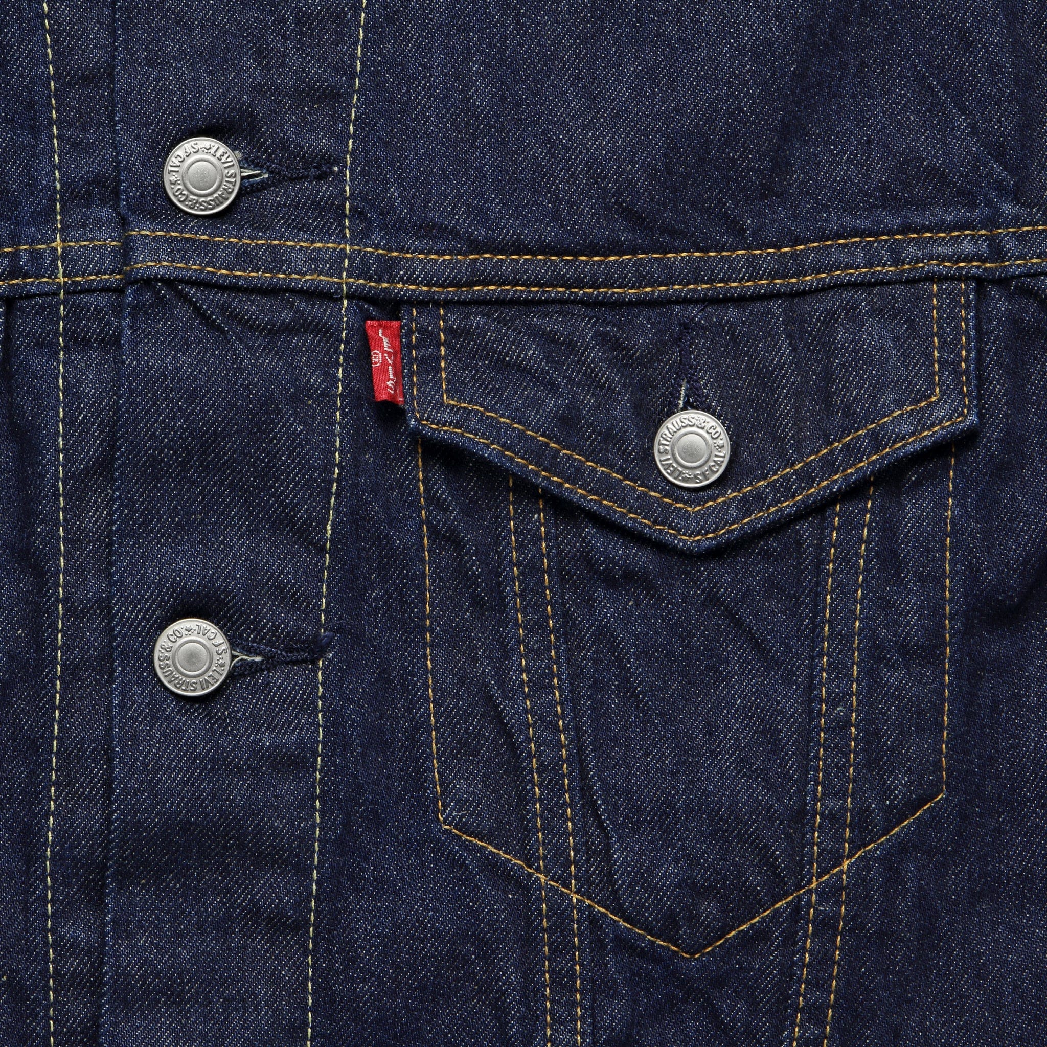 Wellthread Trucker Jacket - Indigo Rinse Hemp - Levis Premium - STAG Provisions - Outerwear - Coat / Jacket