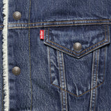 Type III Sherpa  Trucker Jacket - V Dark Sherpa - Levis Premium - STAG Provisions - Outerwear - Coat / Jacket