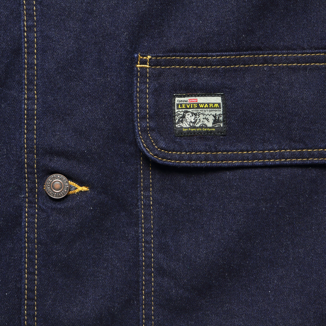 Cypress Chore Coat - Dark Indigo Rinse - Levis Premium - STAG Provisions - Outerwear - Coat / Jacket