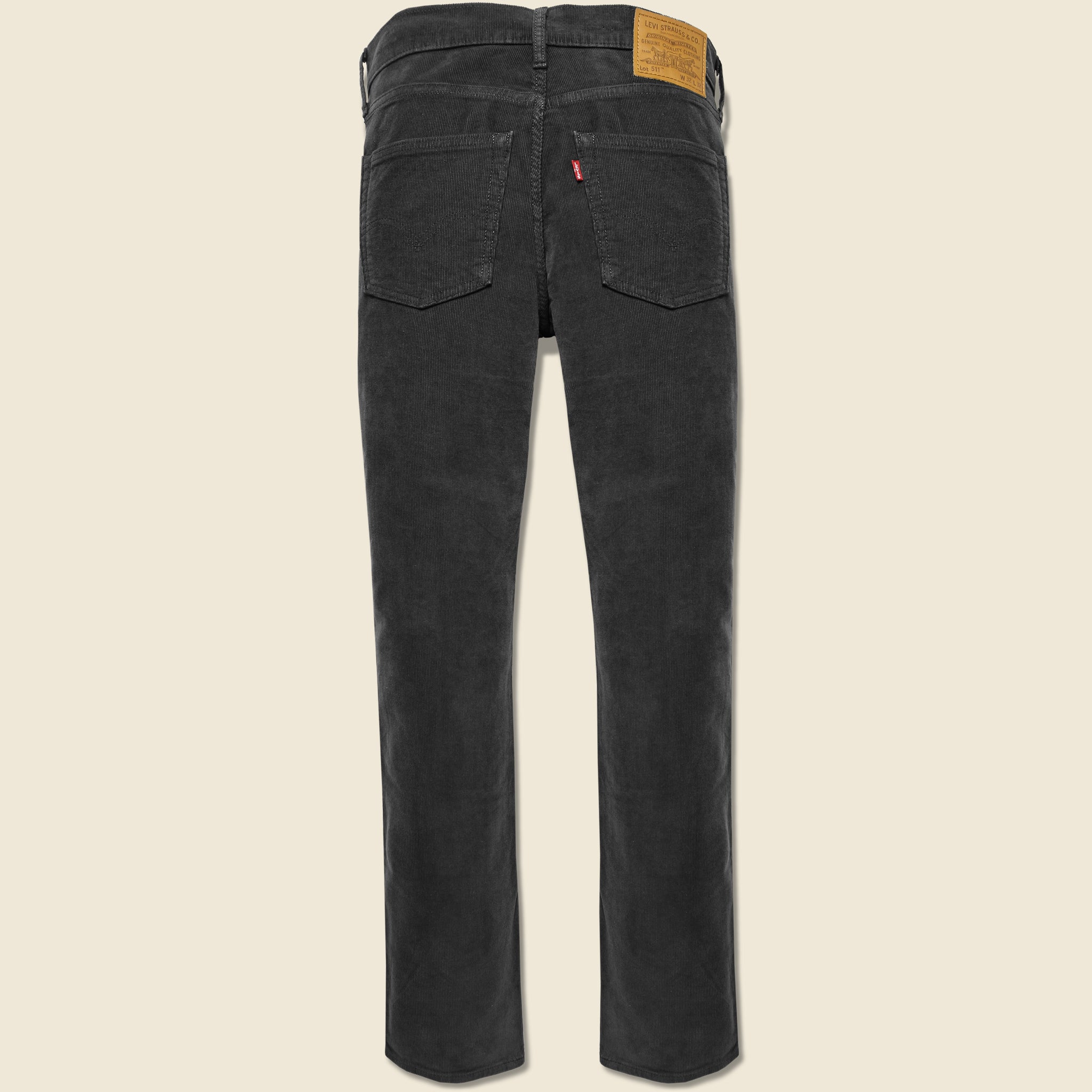 
                          511 Slim Corduroy Pant - Black Agate - Levis Premium - STAG Provisions - Pants - Corduroy
                        